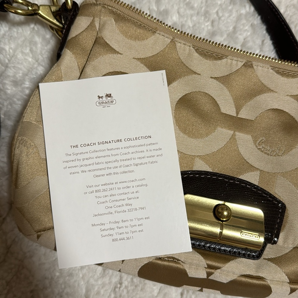 Coach neutral crossbody bag - Picture 3 of 4